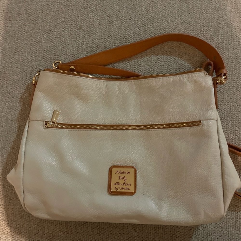 Valentina Red Genuine Leather Purse